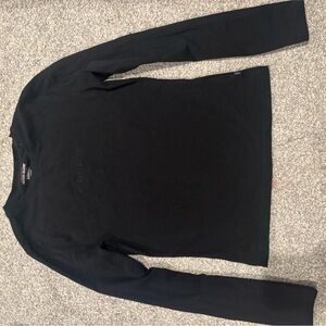 Guess Black Long Sleeve Tee